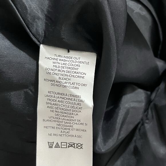 Anthropologie Maeve Pleated Wide Leg Pants Size 12 Brown Metallic Sequins Office - Picture 10 of 10